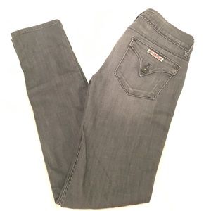 Gray Hudson Slim Fit Jeans Size 26