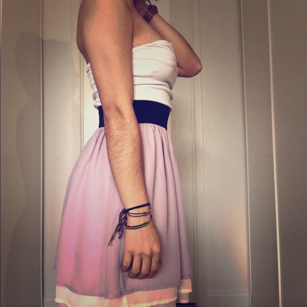 👗 Dress with elastic on waist