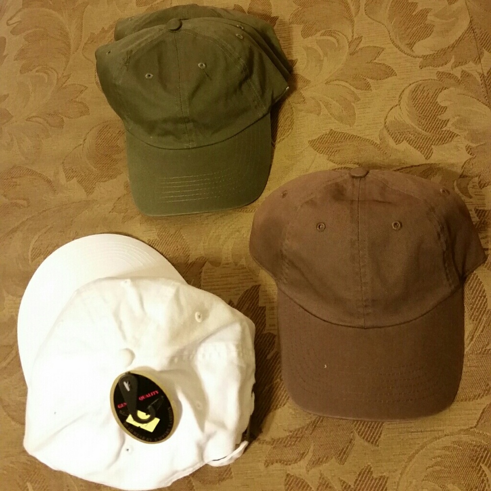 Men's caps,  sold separately each. List your color