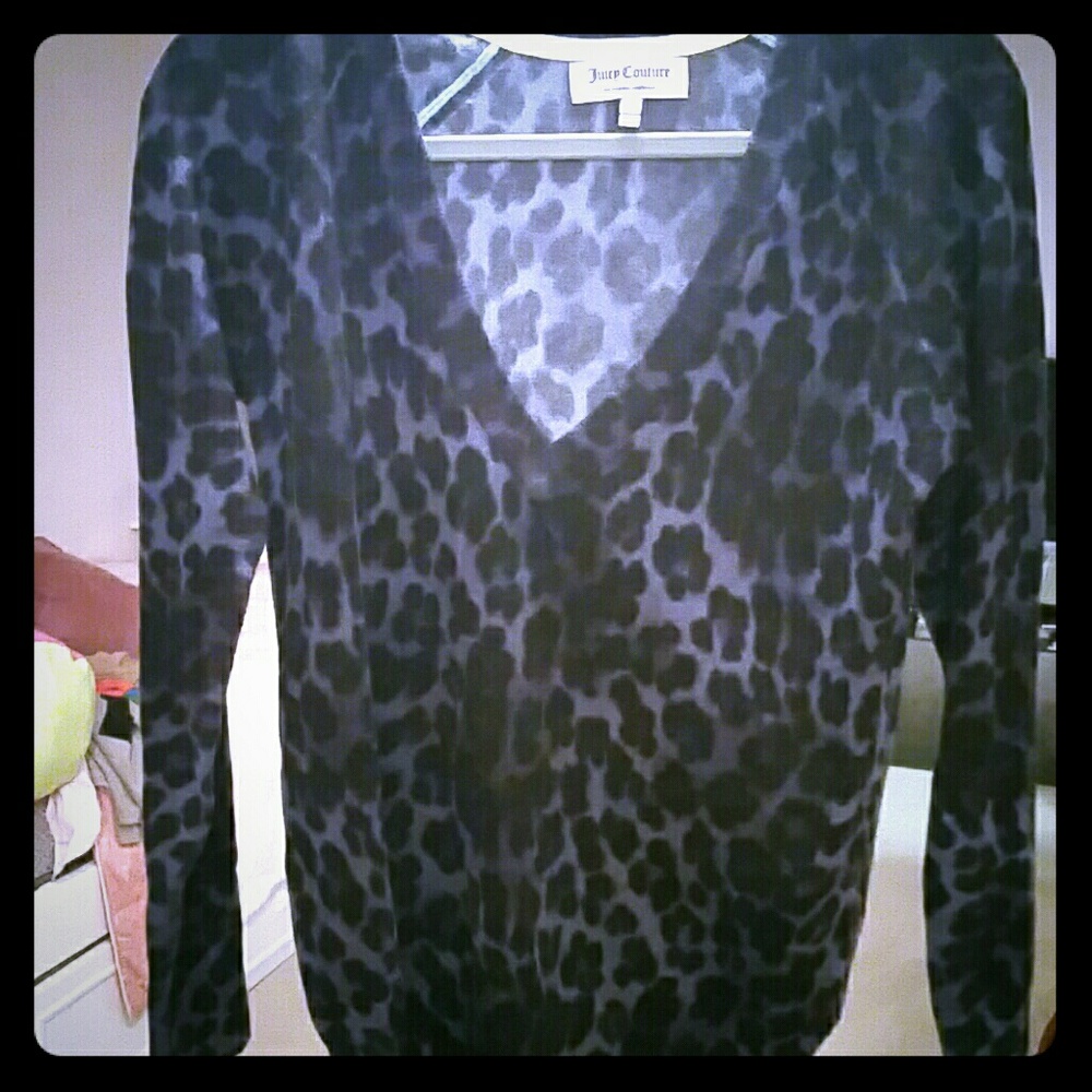 Juicy Couture V-Neck Sweater.