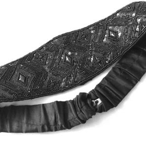 True Vintage Beaded and Sequin Belt Sz Sm