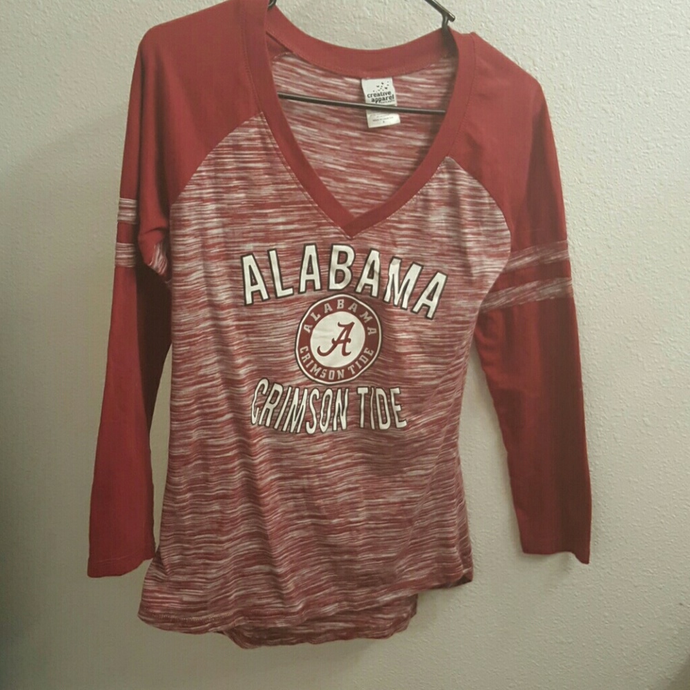 Raglan v-neck Alabama shirt