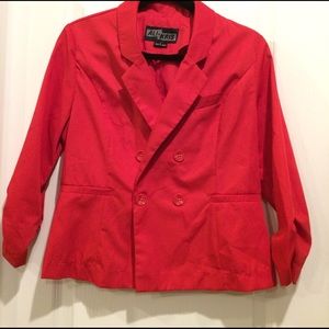 Ali & Kris red blazer