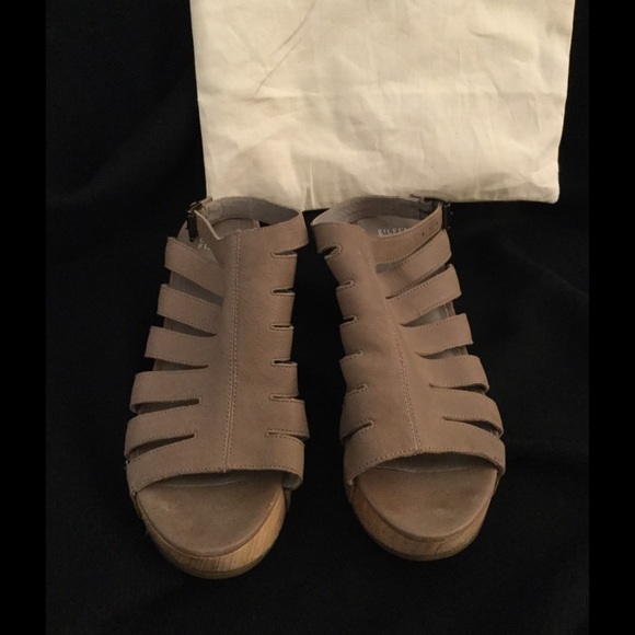 Eileen Fisher wedges size 10 - Picture 2 of 4