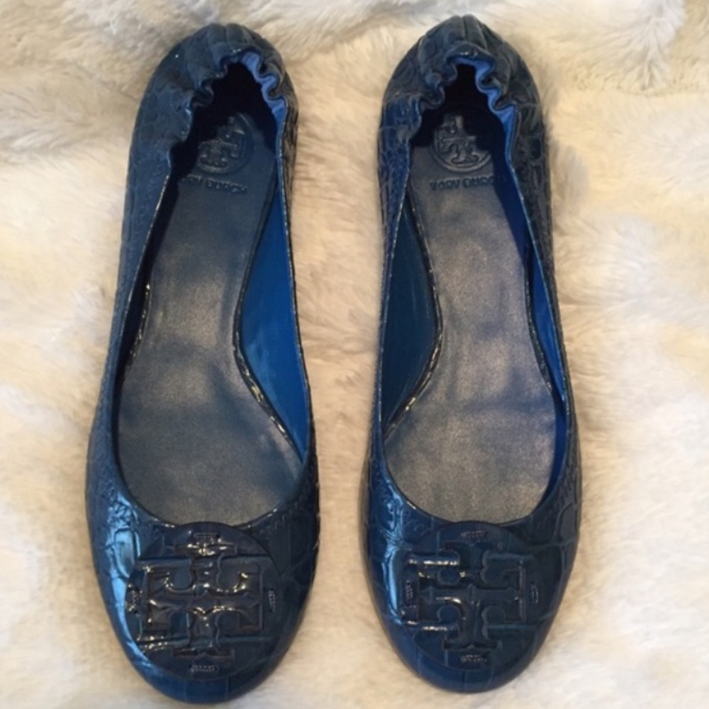 Tory Burch Patent Leather Flats