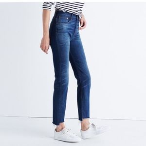 New Madewell Perfect Vintage Step hem Jeans sz 28