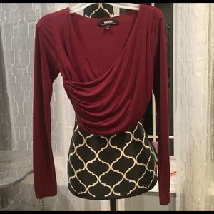Two piece maroon fit (XS)