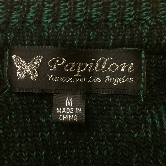 ❌SOLD❌ Green & Black Geometric Sweater Dress - Picture 7 of 8