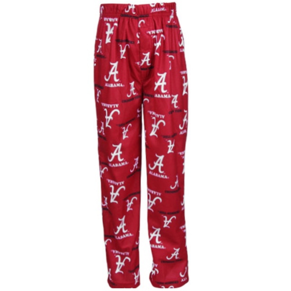 |Flannel|Alabama Crimson RollTide Pajama Bottoms