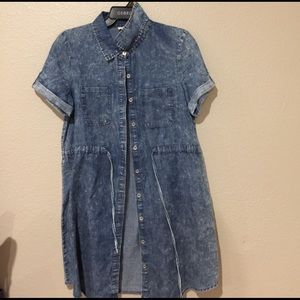 Denim dress