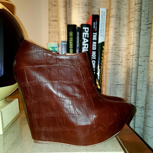 Jeffrey Campbell Zoe wedge bootie NWOT!! - Picture 2 of 8