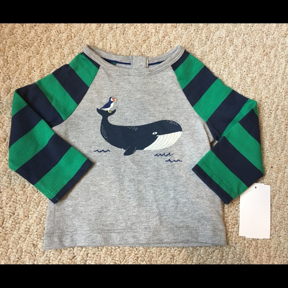 Boden whale shirt