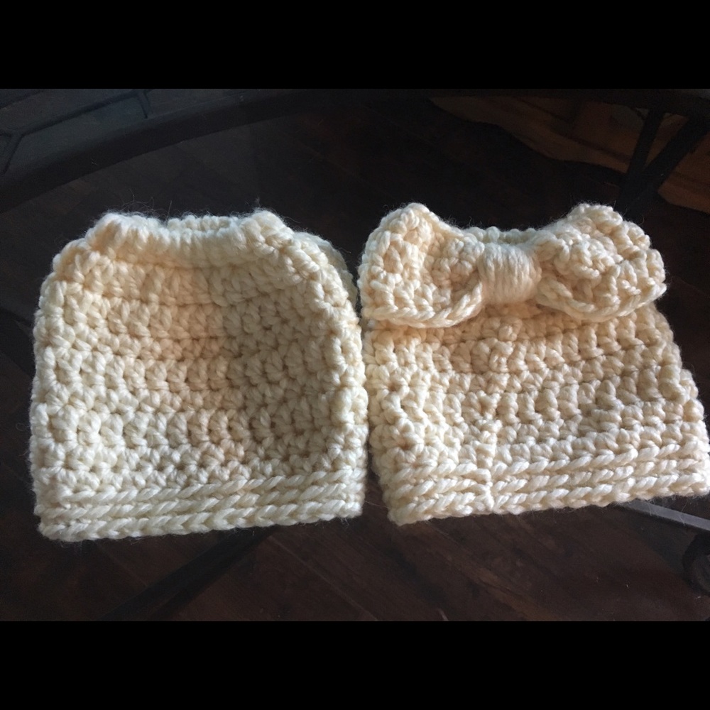Chunky Messy Bun Beanie