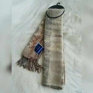 Gold Pashmina Scarf