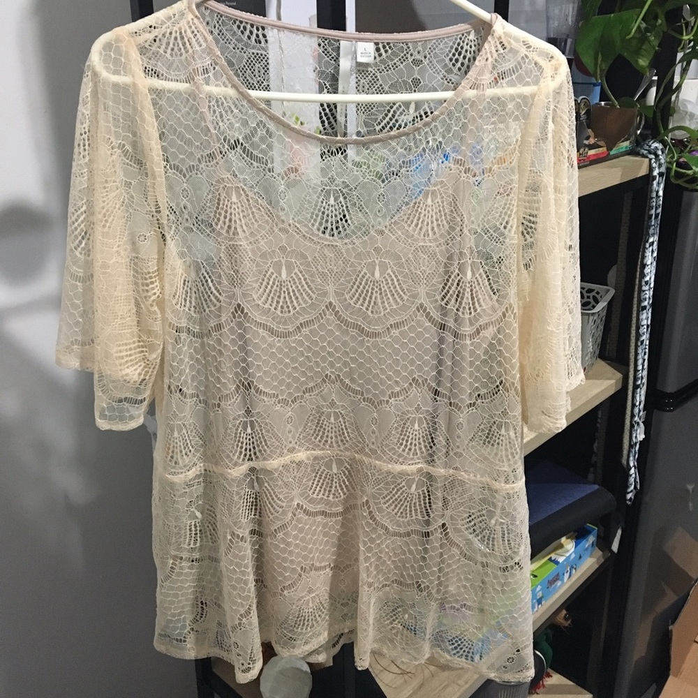 Lace Lauren Conrad Top