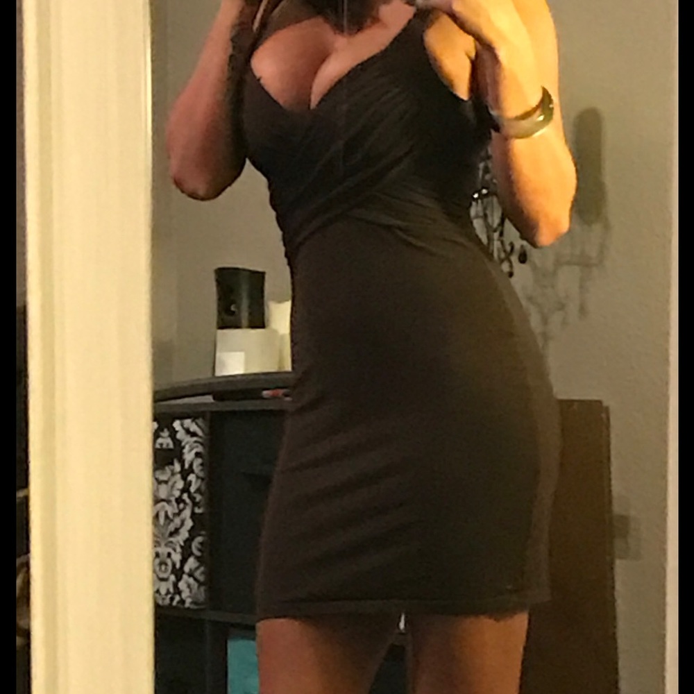 *SOLD* Brown Victoria Secret Bra Top Dress 👗