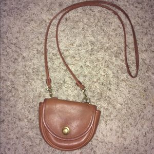 Tan Coach Cross body