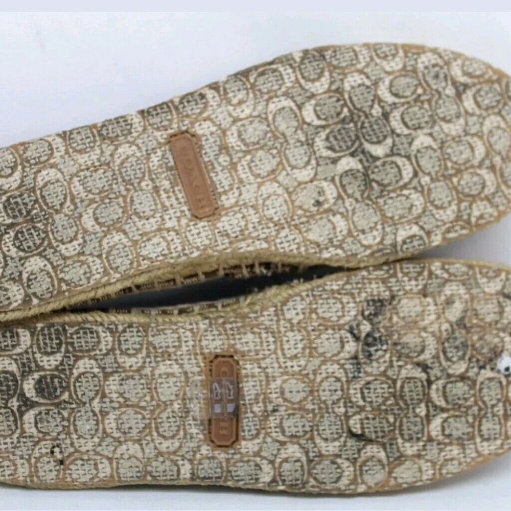 Coach espadrille khaki signature - Picture 5 of 6