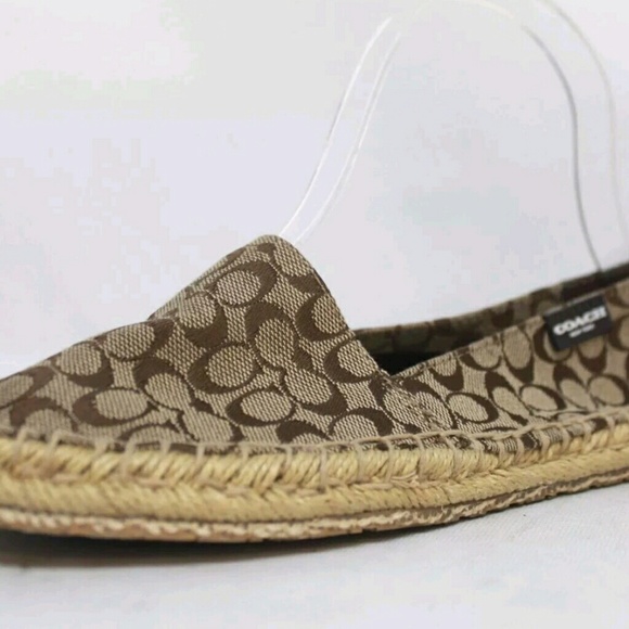 Coach espadrille khaki signature - Picture 2 of 6