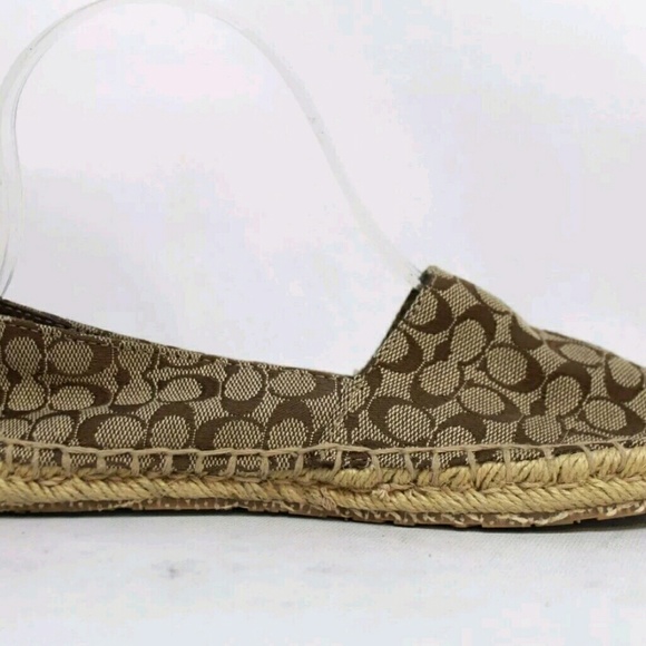 Coach espadrille khaki signature - Picture 3 of 6
