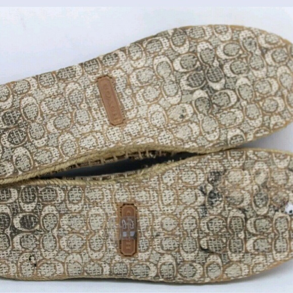 Coach espadrille khaki signature - Picture 5 of 6