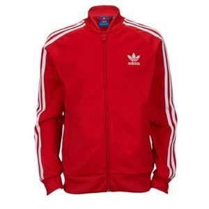 Red Adidas Track Jacket