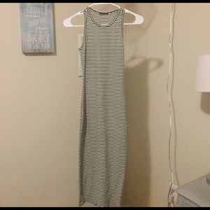 Long stripped dress