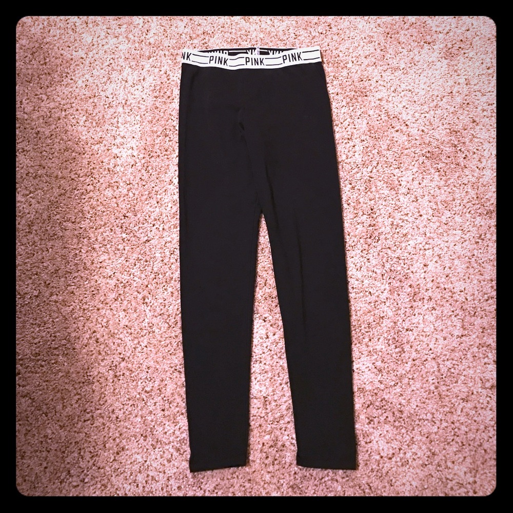 Black Victoria's Secret PINK leggings