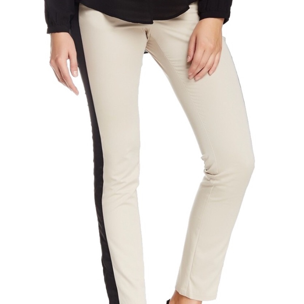 Harlow and Graham striped ankle pants