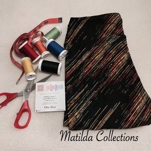 LulaRoe Painted Whiplash OS Leggings