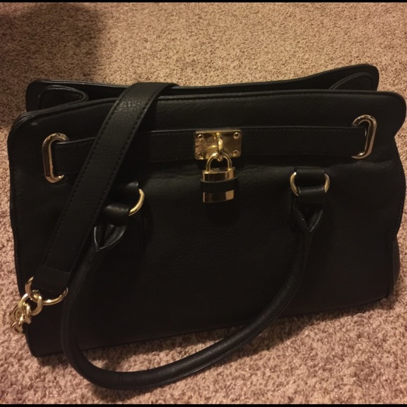 Charming Charlie Handbags - Black charming Charlie satchel purse