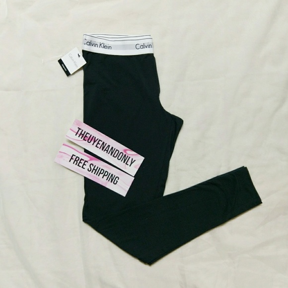SOLD OUTNWT Calvin Klein CK Lounge Leggings - Picture 2 of 3