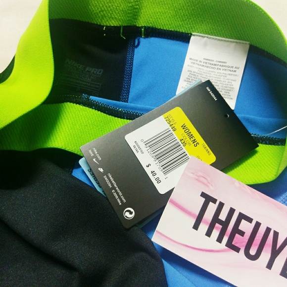 *PARTY SALE* NWT Nike Pro Shorts Hyper COOL $40 - Picture 4 of 4