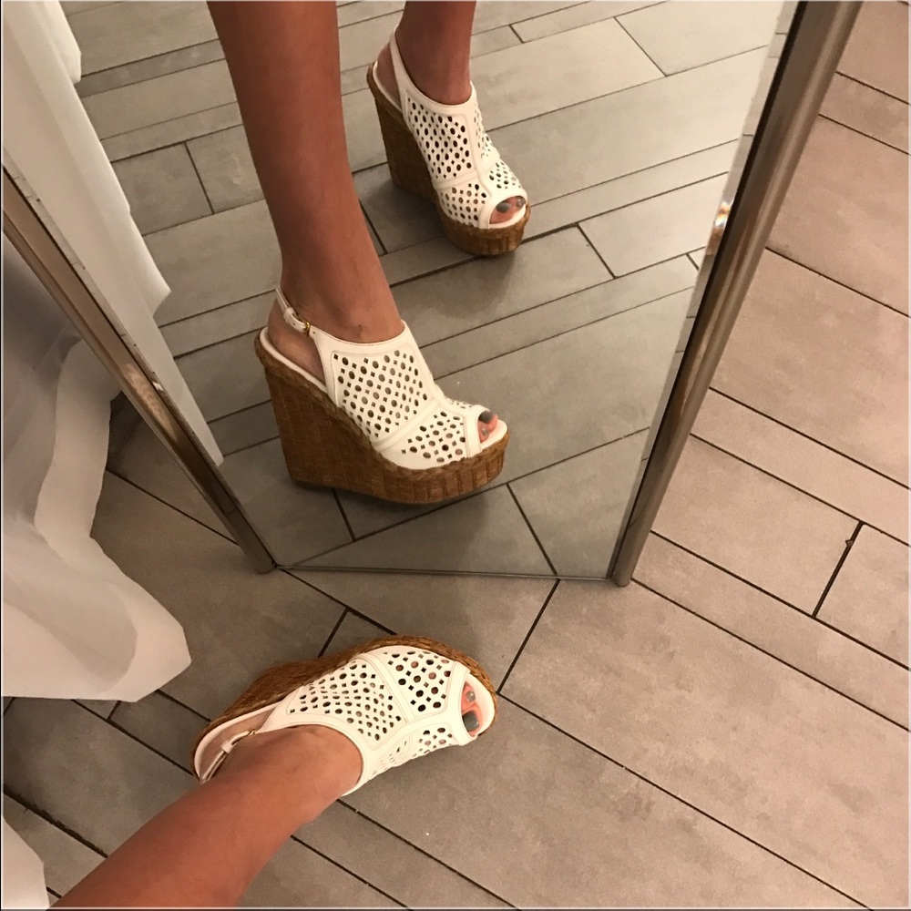 Prada wedges
