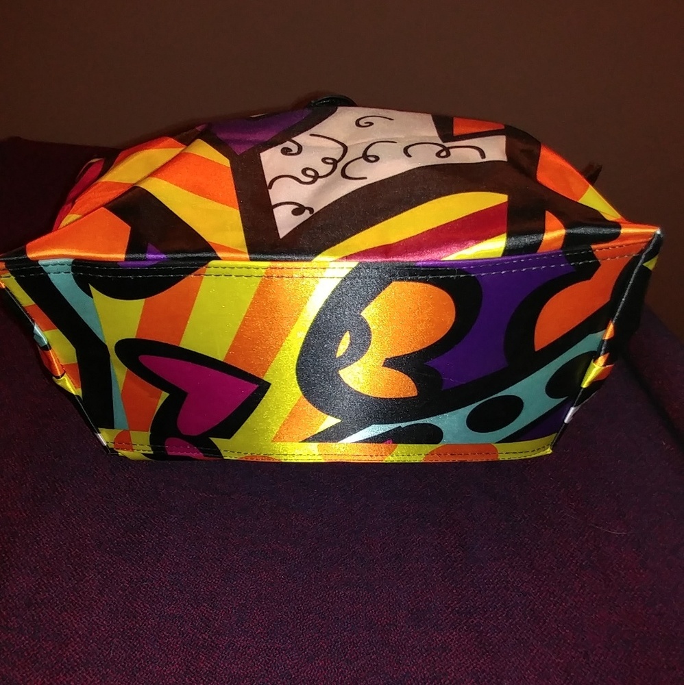 Multicolor  70's style handbag - Picture 4 of 5