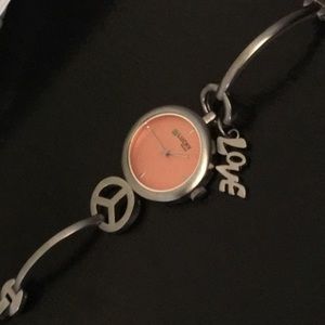💐LUCKY BRAND PEACE & LOVE WATCH