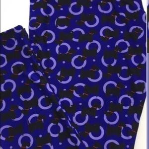 TC Scottie Dog Lularoe leggings