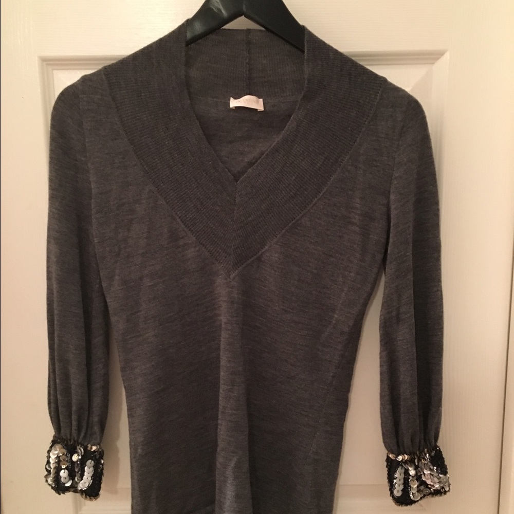 Valentino Gray Sweater