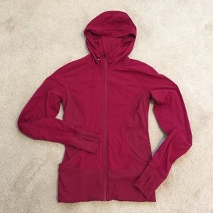 REVERSIBLE Lululemon In Flux Jacket - Cranberry