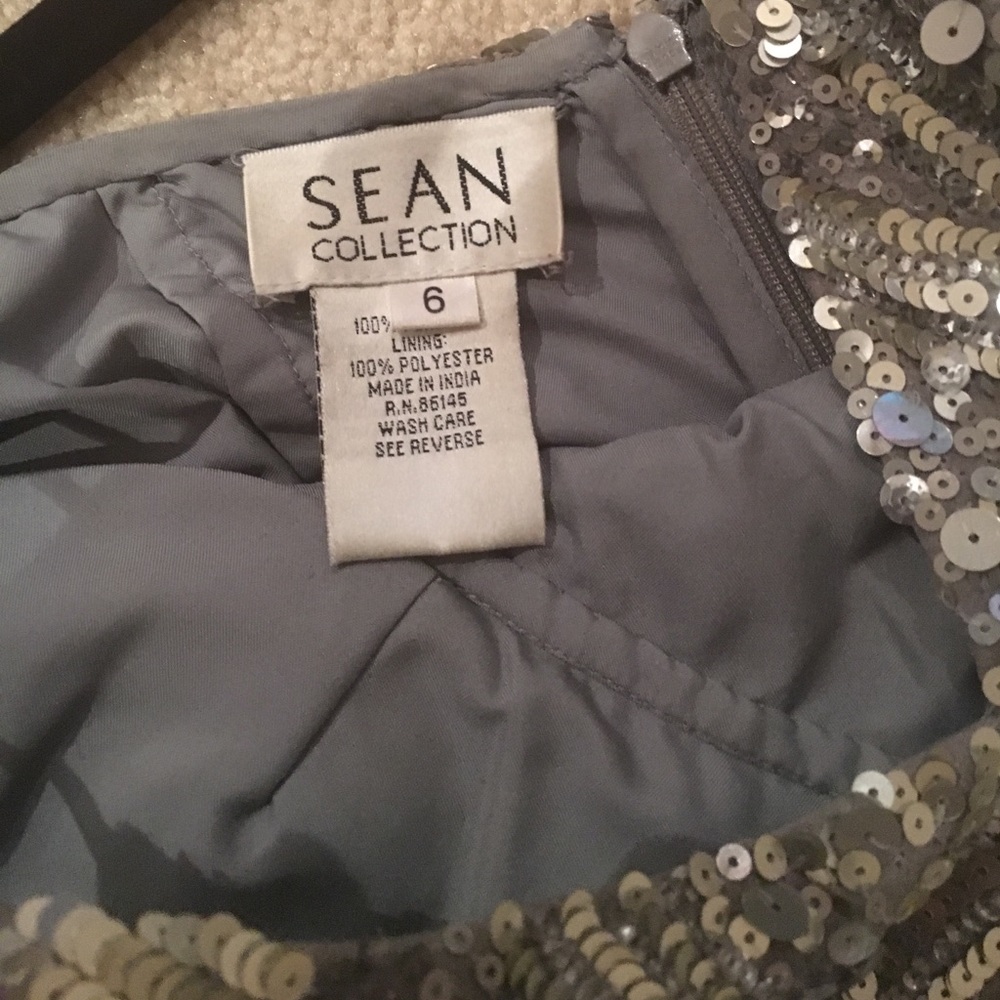 Sean Collection Spaghetti Strap Sequin Minidress - image 6