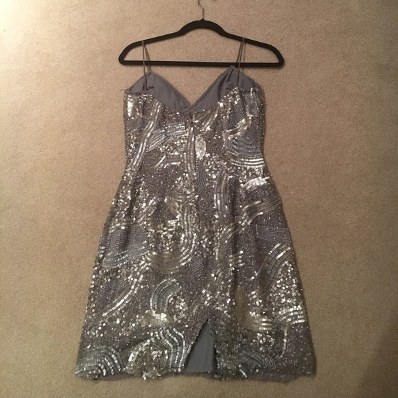 Sean Collection spaghetti strap sequin minidress - Picture 5 of 6