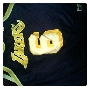 Authentic NBA Eddie Jones Lakers Jersey