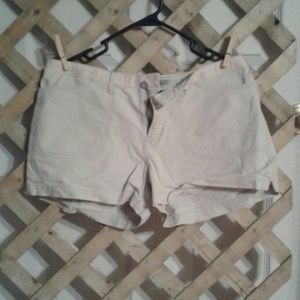 Abercrombie stone colored shorts