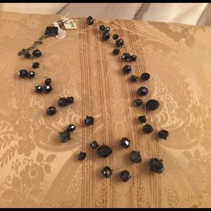 Necklace black stein mart