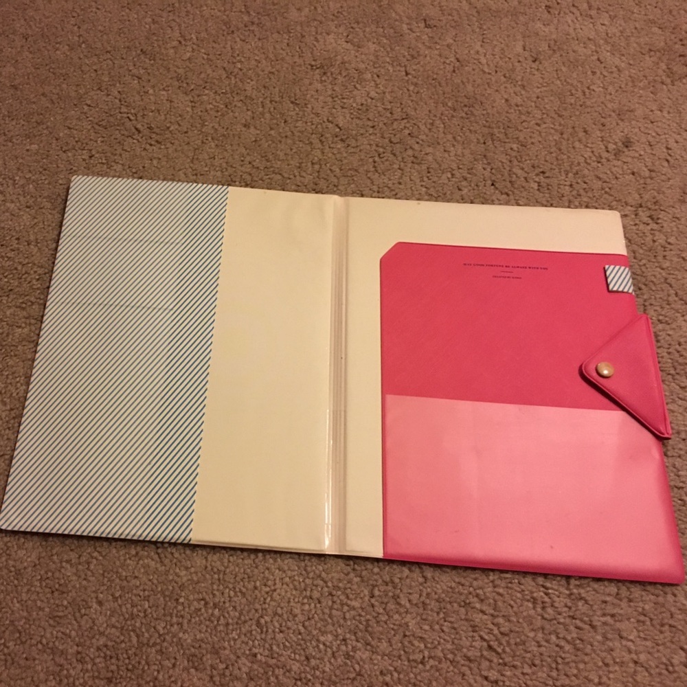 Pink document file folder document folder office