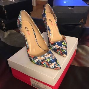 Multi Color Heels