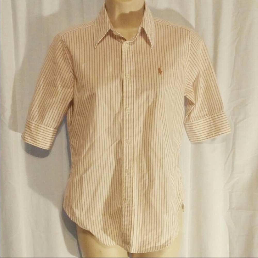 Ralph Lauren Striped Oxford Shirt