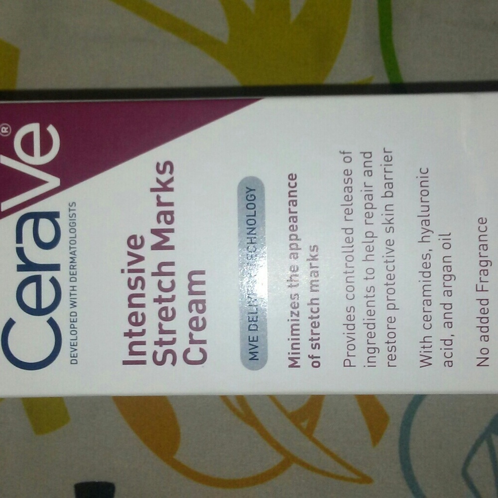 New in box awesome stretch mark cream