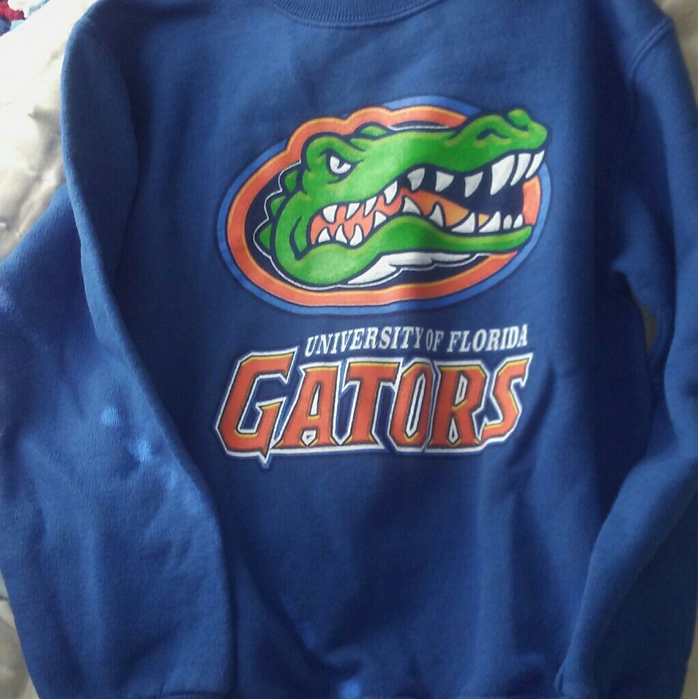 Kids Florida gator pullover size 10/12 good condit