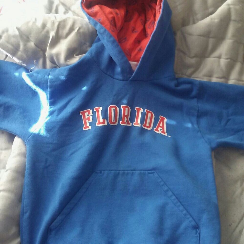 Kids Florida gator hoodie size 5 good condition